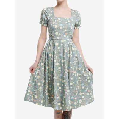 Her Universe Disney Daisy Duck Floral Midi Dress Her Universe Exclusive - Préco Juin 202533529305_hi?$productMainDesktop$&fmt=au