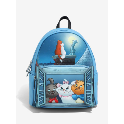 Loungefly Disney Les Aristochats Window Portrait Glow-in-the-Dark Mini Sac à dos - Préco Novembre 202520922119_hi?$productMainD