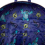 Sac a dos loungefly Pixar Monstres et cie Bob Sully et Leon Mike Sulley and Randall triple pocket
