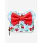 Loungefly Disney Minnie Mouse Gingham Cherry Portefeuille - Import Août 2025 Loungefly Disney Minnie Mouse Gingham Cherry Portefeuille - Import Août 2025