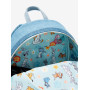 Sac à dos loungefly disney dogs & cats faux denim - préco juillet 2025