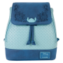 Sac à dos Loungefly Stitch tissé avec cordon de serrage et broderie