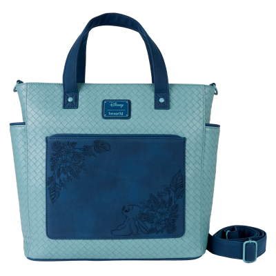 Sac à dos convertible Loungefly Stitch Stitch tissé brodé