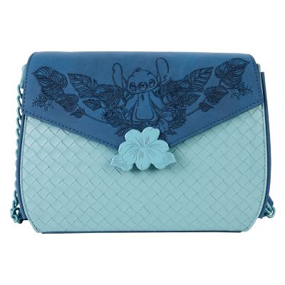Sac a main Loungefly Stitch tissé brodé