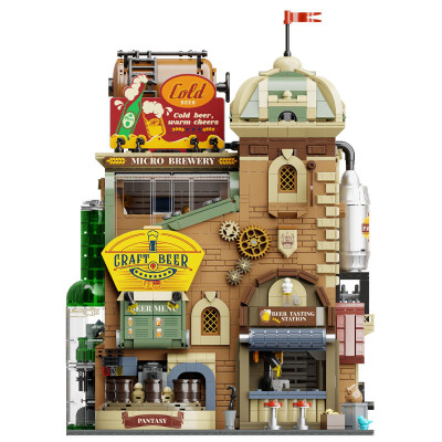 Diorama pantasy retro series craft brewary la brasserie 35cm - préco août 2025PTY85023.jpg6973817323270