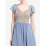 Her Universe Game Of Thrones Margaery Flutter Sleeve Dress Her Universe Exclusive - Import Août 2025 Her Universe Game Of Thrones Margaery Flutter Sleeve Dress Her Universe Exclusive - Import Août 2025