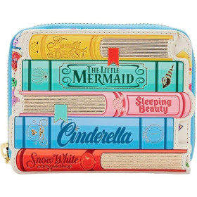 Portefeuille Loungefly Disney Princess Books Classic - import juillet
