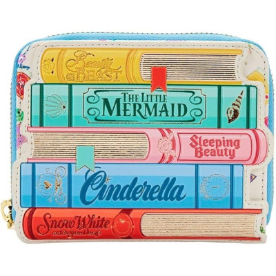 Portefeuille Loungefly Disney Princess Books Classic - import Août