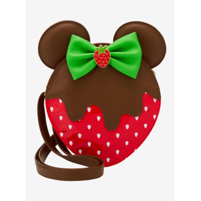 Loungefly Disney Minnie Mouse Chocolate Dipped Strawberry Ears Scented Figural Sac à main - Import Août 202533928889_hi?$produc