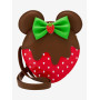 Loungefly Disney Minnie Mouse Chocolate Dipped Strawberry Ears Scented Figural Sac à main - Import Août 202533928889_hi?$produc