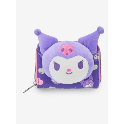 Loungefly Kuromi Hearts Plush Face Portefeuille - Import Juin 202533777987_hi?$productMainDesktop$&fmt=auto1234533777994