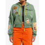 Her Universe Disney Là-Haut Wilderness Explorer Patch Girls Crop Sweatshirt à capuche - Import Août 2025 Her Universe Disney Là-Haut Wilderness Explorer Patch Girls Crop Sweatshirt à capuche - Import Août 2025