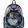 Sac a dos Loungefly Disney Princesse Stained glass collection : Aurore Sleeping Beauty - import juillet / aout