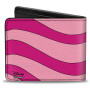Disney Alice au pays des Merveilles Chelshire Cat Face and Stripes Bi-Fold Wallet - Import Août 2025