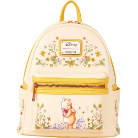 Sac a dos Loungefly Winnie l'ourson Winnie floral - Import Juillet