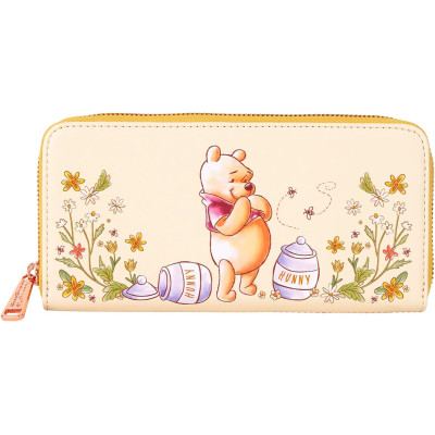 Portefeuille Loungefly Winnie l'ourson Winnie floral - Import Juillet