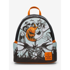 Loungefly The l'Etrange Noël de Monsieur Jack Pumpkin King Friends Mini Sac à dos - Import Août 2025