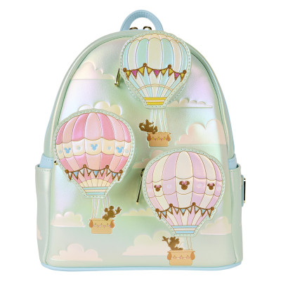Sac à dos loungefly disney mickey & friends mongolfiere