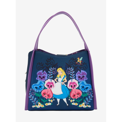 Loungefly Disney Alice au pays des Merveilles Alice & Flowers Convertible Purse - Import Septembre 202533978091_hi?$productMain