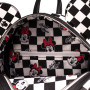 Sac a dos Loungefly Minnie Mouse Damier Sequin - import Août