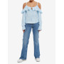 Her Universe Disney Cinderella Icons Cold Shoulder Long-Sleeve Top Her Universe Exclusive - Import Juillet 202530921075_av1?$pro