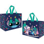 Sac tissu / cabas tote bag danneels disney pp 45x40x20cm 25pcs stitch noel christmas - préco août 2025SPP16137B.jpg5411217161371