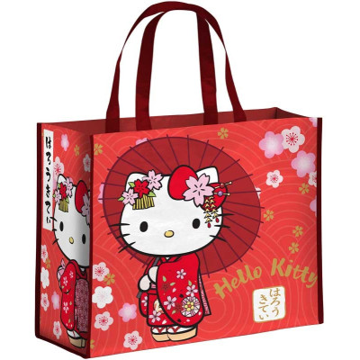 Sac tissu / cabas tote bag danneels hello kitty pp 45x40x20cm 25pcs japan style - préco juillet 2025SPP71053.jpg3700891710534