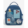Coraline Patchwork Denim Mini Sac à dos - Import Août 2025