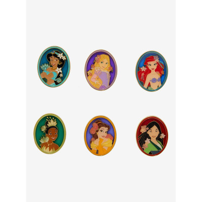 Loungefly Disney Princesses Floral Portraits Blind Box Pins - Import Juillet 202532579106_hi?$productMainDesktop$&fmt=auto12345