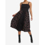 Thorn & Fable Floral Color-Block Midi Robe - Import Août 2025 Thorn & Fable Floral Color-Block Midi Robe - Import Août 2025