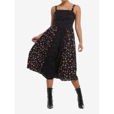 Thorn & Fable Floral Color-Block Midi Robe - Import Juillet 202533283003_hi?$productMainDesktop$&fmt=auto1234533283003