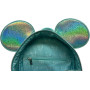 Sac a dos Loungefly Minnie Mouse Glitter Sparkle green - import Août
