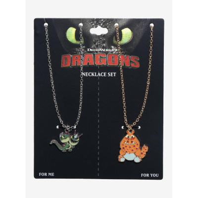 How To Train Your Dragon Chibi Meatlug Barf & Belch Best Friend Collier Set - Import Juillet 202533943576_hi?$productMainDesktop