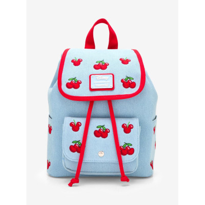 Loungefly Disney Mickey Mouse Cherries Denim Mini Sac à dos - Import Septembre 202533978083_hi?$productMainDesktop$&fmt=auto123