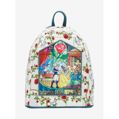 Loungefly Disney Beauty And The Beast Stained Glass Sac à dos - Import Août 202533406148_hi?$productMainDesktop$&fmt=auto1234533