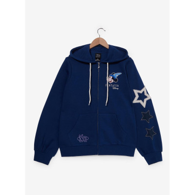 Disney Fantasia Sorcerer's Apprentice Mickey Stars Women's zippé Sweatshirt à capuche - Import Octobre 202533829107_hi?$product