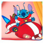 Sac a dos Loungefly Jaase Stitch Colorblock