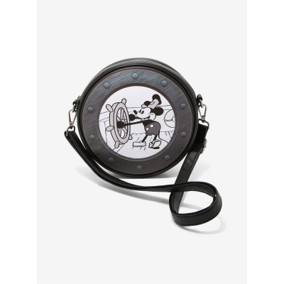 Sac bandoulière Loungefly Disney Steamboat Willie Porthole - import