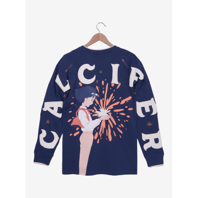 Her Universe Studio Ghibli® Howl's Moving Castle Calcifer Pocket Long Sleeve T-Shirt - Import Août 202533943153_hi?$productMain