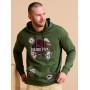 Jurassic Park Logo Patch Sweatshirt à capuche - Import Août 2025