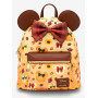 Loungefly Disney Minnie Mouse Fall Pumpkin Mini Sac à dos - Import Août 2025 Loungefly Disney Minnie Mouse Fall Pumpkin Mini Sac à dos - Import Août 2025
