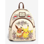 Loungefly Pokémon Pikachu & Evoli Floral Mini Sac à dos - Import Août 2025 Loungefly Pokémon Pikachu & Evoli Floral Mini Sac à dos - Import Août 2025