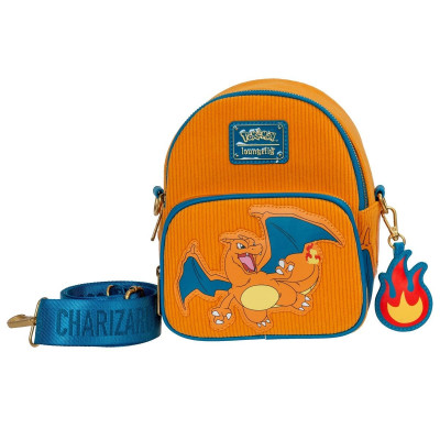 Sac a dos convertible Pokemon Dracaufeu Charizard Corduroy - import septembre