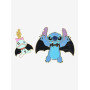 Disney Lilo & Stitch Scrump & Stitch Bats Pins Set - Import Août 2025