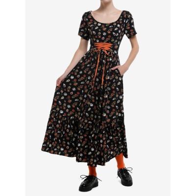 Her Universe The l'Etrange Noël de Monsieur Jack Floral Lace-Up Maxi Robe - Import Août 202534387974_hi?$productMainDesktop$&fmt
