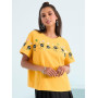 Our Universe Studio Ghibli® Spirited Away brodé Soot Sprites Women's court T-Shirt - Import Septembre 2025