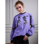 Disney Mickey Mouse & Friends Halloween Shadows Glow-in-the-Dark Long Sleeve T-Shirt - Import Août 2025 Disney Mickey Mouse & Friends Halloween Shadows Glow-in-the-Dark Long Sleeve T-Shirt - Import Août 2025