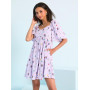 Studio Ghibli® Kiki's Delivery Service Floral AOP Smock Robe - Import Août 2025 Studio Ghibli® Kiki's Delivery Service Floral AOP Smock Robe - Import Août 2025
