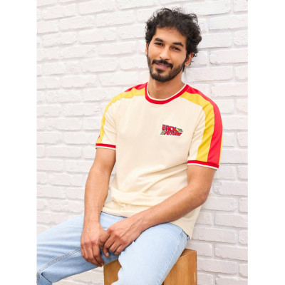 Our Universe Back To The Future Retro Stripe T-Shirt Our Universe Exclusive - Import Août 202534116414_hi?$productMainDesktop$&f