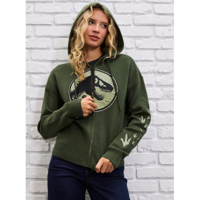 Her Universe Jurassic Park Knit Sweatshirt à capuche Her Universe Exclusive - Import Août 202534116314_hi?$productMainDesktop$&f